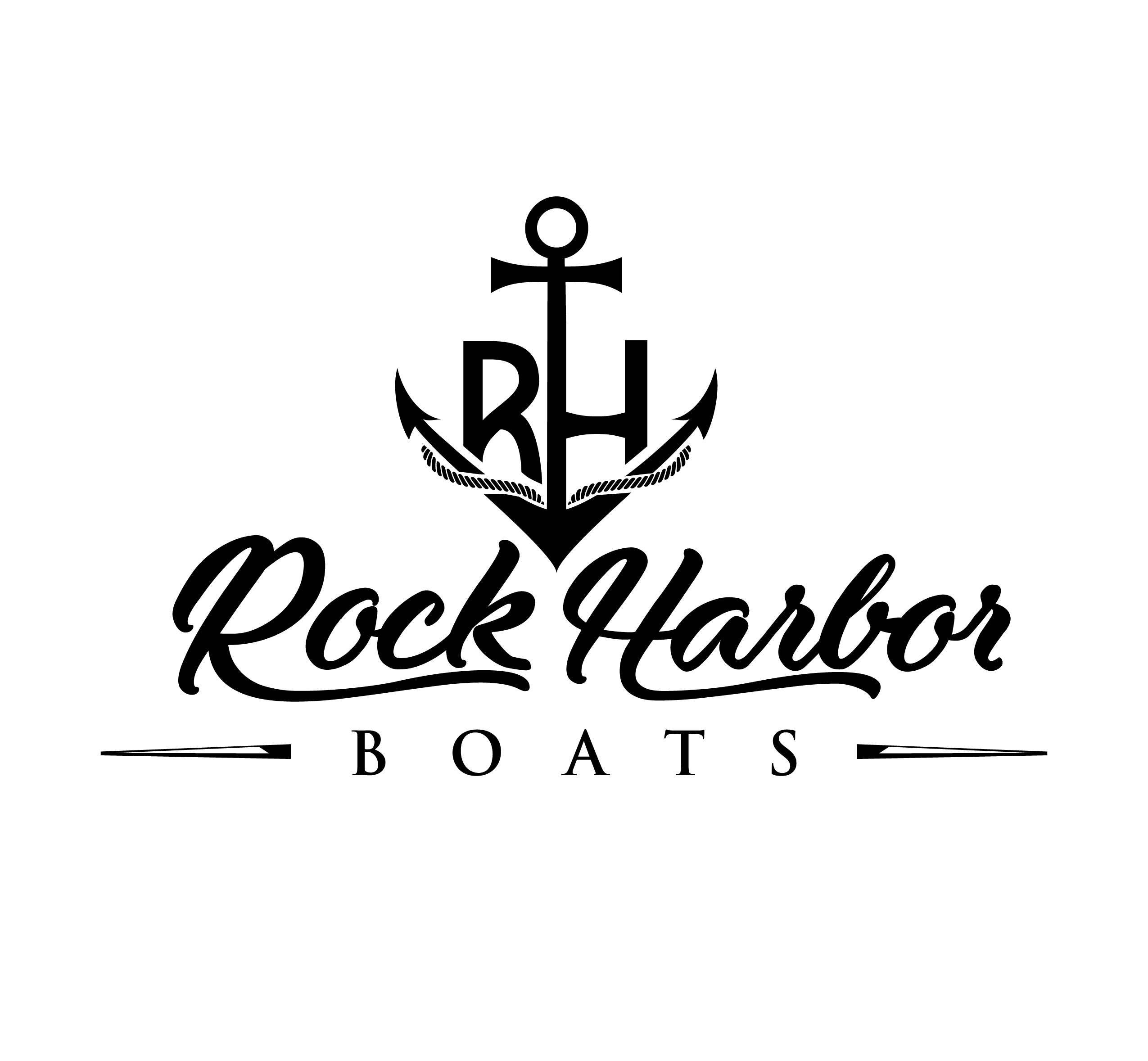ROCK HARBOR BOATS Logo
